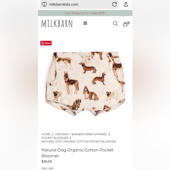 Milkbarn Organic Cotton Pocket Bloomer Bundle - Picture 11 of 12